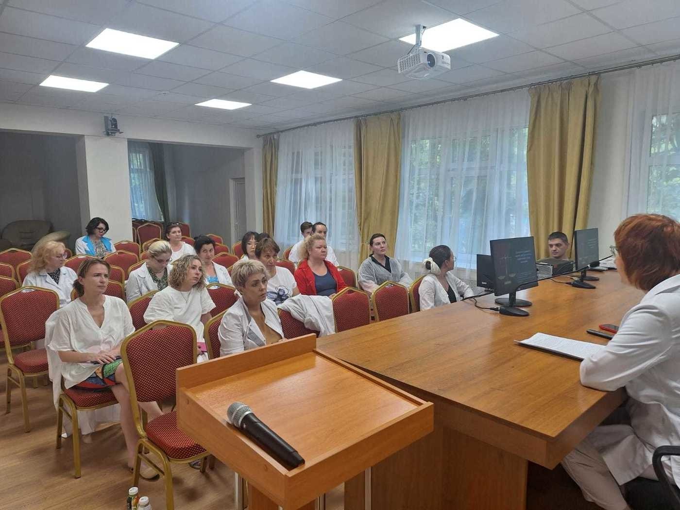 From 15 to 19 July, Natalya Anatolyevna Vysotskaya completed a placement at the F. A. Usoltsev Central Clinical Psychiatric Hospital (TsKPB).